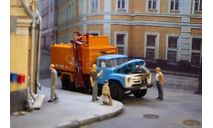 Мусоровоз КО431 на ЗИЛ 130, масштабная модель, 1:43, 1/43
