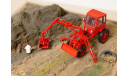 Грейферный погрузчик пг-02 на Т-16, масштабная модель, 1:43, 1/43