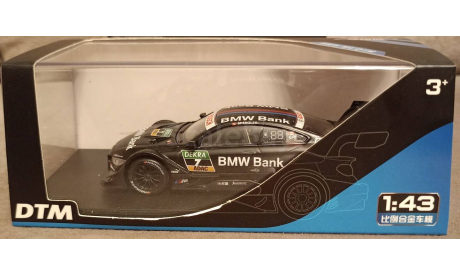 BMW M4 DTM  №7, масштабная модель, scale43