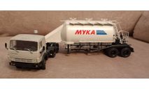 Камаз 54112 AVD Models & п/п АСП 25 муковоз АИСТ, масштабная модель, scale43