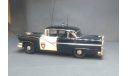 Ford Fairlane Town sedan 1956 Police, масштабная модель, Полицейские машины мира, Deagostini, scale43