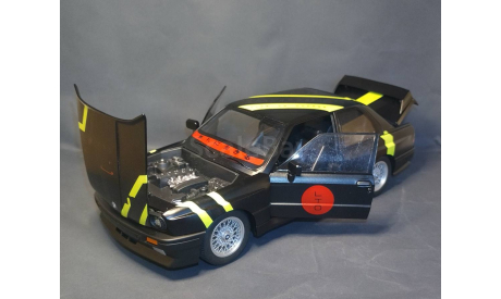 BMW M3 E30 1:24 открывашка свет/звук, масштабная модель, Наш Автопром, scale24