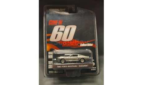 Shelby Mustang GT500 Eleanor киногерой 1:64, масштабная модель, Ford, Greenlight Collectibles, scale64