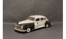 Chrysler De Soto 1947 ПММ №16, масштабная модель, Полицейские машины мира, Deagostini, scale43