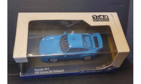 Porsche 993 RS Clubsport Solido 1:43, масштабная модель, scale43