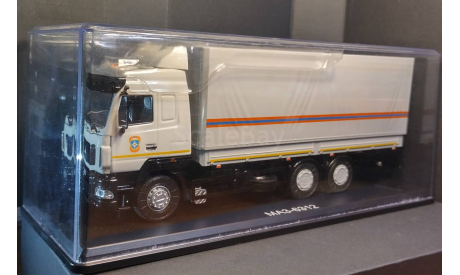 Маз 6312 МЧС Бортовой с тентом SSM, масштабная модель, Start Scale Models (SSM), scale43