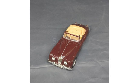 Jaguar XK140 Суперкары №4, масштабная модель, Суперкары. Лучшие автомобили мира, журнал от DeAgostini, scale43