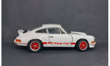 PORSCHE 911 Carrera RS 2.7 (1973) Welly 1:24, масштабная модель, scale24