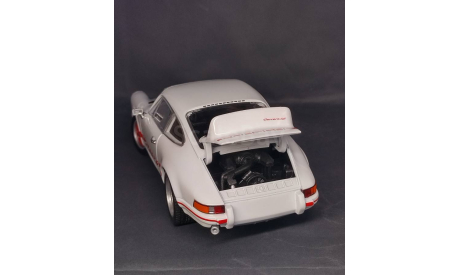 PORSCHE 911 Carrera RS 2.7 (1973) Welly 1:24, масштабная модель, scale24