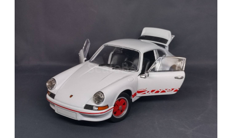 PORSCHE 911 Carrera RS 2.7 (1973) Welly 1:24, масштабная модель, scale24