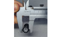 Комплект колес Peugeot 406 Cararama 1:43, запчасти для масштабных моделей, Bauer/Cararama/Hongwell, scale43