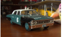 Ford Galaxie 500 1964, масштабная модель, Полицейские машины мира, Deagostini, scale43