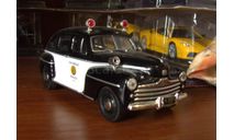 Ford Fordor 1947 Police, масштабная модель, Полицейские машины мира, Deagostini, scale43