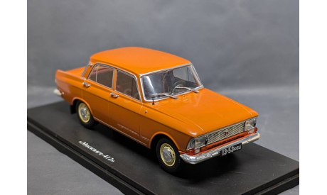 Москвич 412 Легендарные советские автомобили №21 1:24, масштабная модель, Hachette, scale24