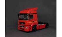 Камаз 5490 магистральный седельный тягач, красная кабина 1:43, масштабная модель, ПАО КАМАЗ, scale43