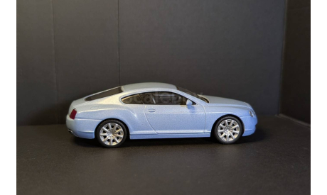 Bentley Continental GT Суперкары №20, масштабная модель, Суперкары. Лучшие автомобили мира, журнал от DeAgostini, scale43