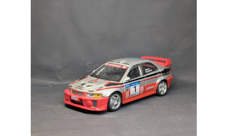 Mitsubishi Lancer Evolution VI WRC №1 1999 Cararama/Hongwell 1:43, масштабная модель, Bauer/Cararama/Hongwell, scale43