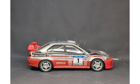 Mitsubishi Lancer Evolution VI WRC №1 1999 Cararama/Hongwell 1:43, масштабная модель, Bauer/Cararama/Hongwell, scale43