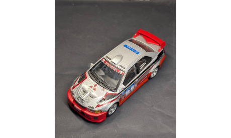 Mitsubishi Lancer Evolution VI WRC №1 1999 Cararama/Hongwell 1:43, масштабная модель, Bauer/Cararama/Hongwell, scale43