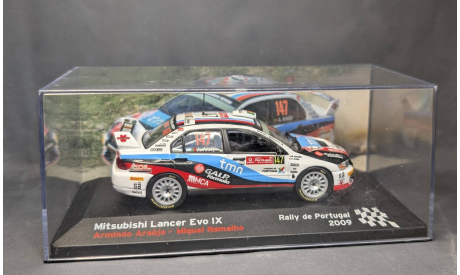 Mitsubishi Lancer Evo IX #147 Rally de Portugal 2009 1:43, масштабная модель, IXO Rally (серии RAC, RAM), scale43