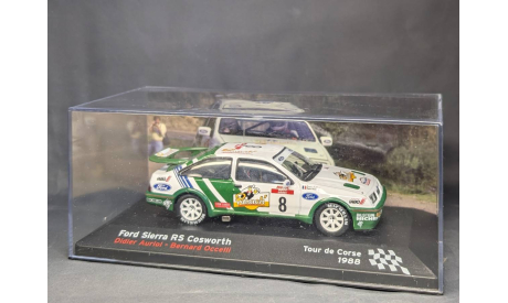 Ford Sierra RS Cosworth #8 Tour de Corce 1988 1:43, масштабная модель, IXO Rally (серии RAC, RAM), 1/43