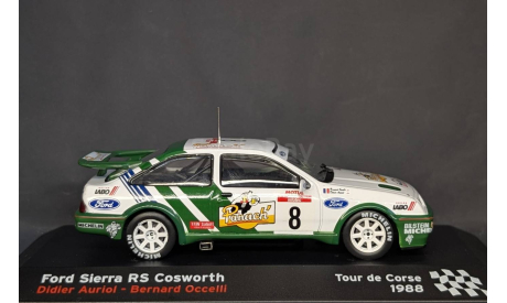 Ford Sierra RS Cosworth #8 Tour de Corce 1988 1:43, масштабная модель, IXO Rally (серии RAC, RAM), 1/43