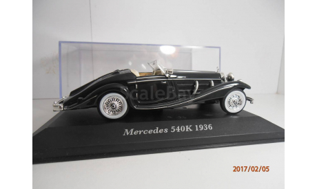 Мерседес 540К Спешал родстер Редкий цвет., масштабная модель, 1:43, 1/43, IXO Road (серии MOC, CLC), Mercedes-Benz