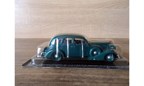 ЗИС 101А Автолегенды СССР 1:43 Deagostini, масштабная модель, Автолегенды СССР журнал от DeAgostini, scale43