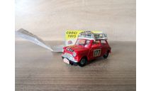 Corgi Toys 339 BMC Mini Cooper S 1967 Monte Carlo в оригинальной коробке сделано в Англии, масштабная модель, scale43