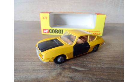 Corgi Toys 372 Lancia Fulvia Sport Zagato в оригинальной коробке сделано в Англии, масштабная модель, scale43