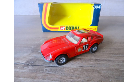 Corgi Toys 394 Datsun 240Z в оригинальной коробке сделано в Англии, масштабная модель, scale43
