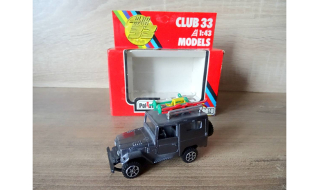 Toyota Land Cruiser Polistil CE36 в оригинальной коробке сделано в Италии, масштабная модель, scale43