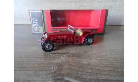 Matchbox Y-3 Models of Yesteryear Riley MPH 1934 Англия, масштабная модель, scale0