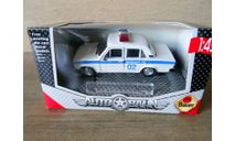 ВАЗ-2106 Милиция / Cararama / Autobahn / Bauer, масштабная модель, scale43