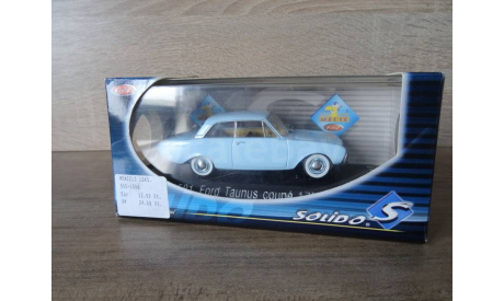Solido 4581 Ford Taunus 17M Coupe 1960, масштабная модель, scale43