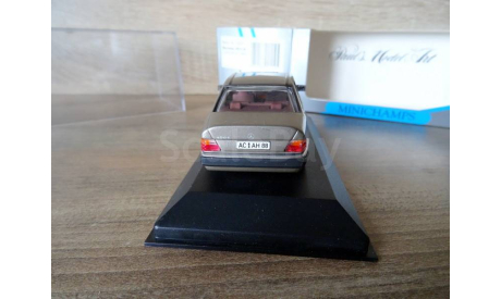 Мерседес Бенц Mercedes Benz 400 E V8 LIMOUSINE 1992 MINICHAMPS, масштабная модель, scale43, Mercedes-Benz