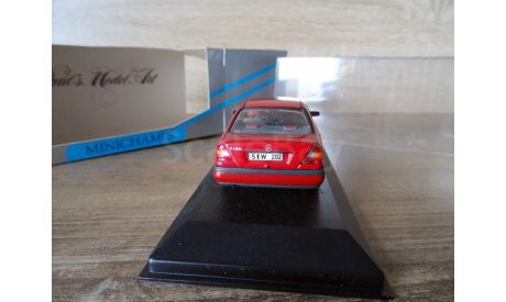 Мерседес Бенц Mercedes Benz C 180 ’Esprit’ imperial red MINICHAMPS, масштабная модель, scale43, Mercedes-Benz
