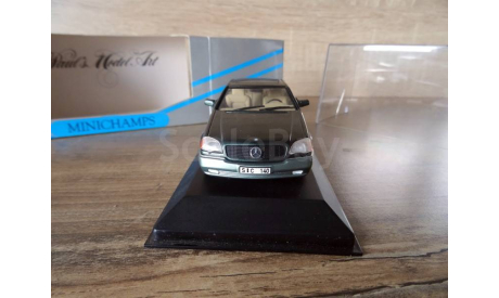 Мерседес Бенц Mercedes Benz 600 SEC Malachite MINICHAMPS, масштабная модель, scale43, Mercedes-Benz