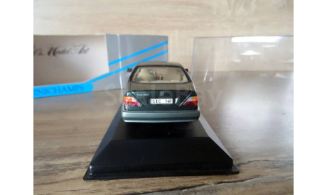 Мерседес Бенц Mercedes Benz 600 SEC Malachite MINICHAMPS, масштабная модель, scale43, Mercedes-Benz