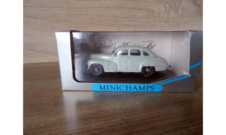 Опель Opel Kapitan 1951-53 Minichamps, масштабная модель, scale43