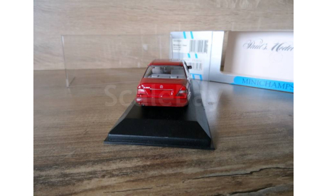 Mercedes Benz E-Class Saloon 1993 imperial red  MINICHAMPS, масштабная модель, scale43, Mercedes-Benz