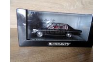 Опель Opel Kapitan 1969-77 Черный Minichamps, масштабная модель, scale43