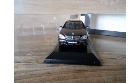 Мерседес Бенц Mercedes Benz S-Class W220 1998 Maisto, масштабная модель, scale43, Mercedes-Benz