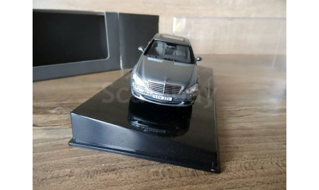 Мерседес Бенц Mercedes Benz S-class W221 2005 Autoart, масштабная модель, scale43, Mercedes-Benz