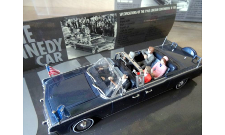 Lincoln Continental The Kennedy Car 1961 Minichamps 1/43, масштабная модель, scale43