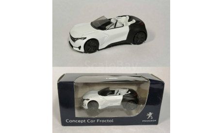 Peugeot Сoncept Car Fractal  Norev 1/64, масштабная модель, scale64