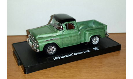 Chevrolet Apache Truck 1958 M2 Machines 1/64 №2, масштабная модель, scale64