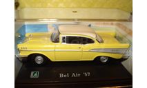 Chevrolet Bel Air 1957  желтый CARARAMA Hongwell Schuco  1/72, масштабная модель, scale72