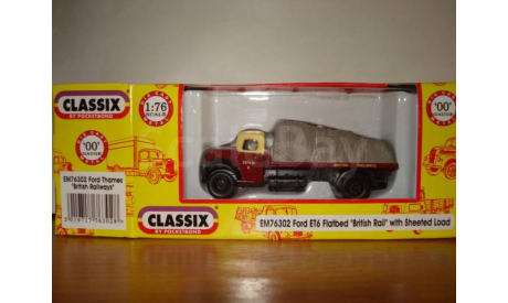 Ford Thames ET6 flatbed with sheeted load in British Railways Classix 1/76, масштабная модель, scale0