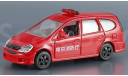 HONDA Stream Absolute пожарная М-тех 1/72, масштабная модель, scale0